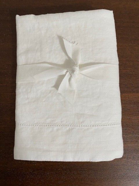 Pottery barn 100% Linen Euro Sham-26 x 26, White