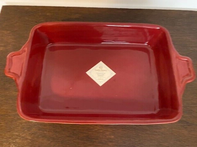 Williams Sonoma Emile Henry 9 x 13 in Baking Dish, Red