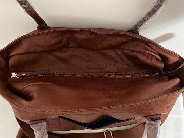 Mark and Graham Leather Weekender Travel Bag