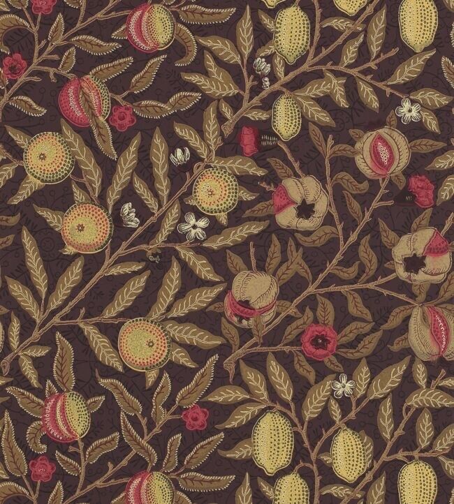 Morris & Co Fruit Wine/ Manilla Wallpaper