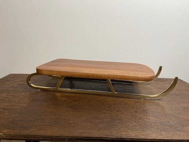 Mark & Graham WOOD SLEIGH CHEESE BOARD