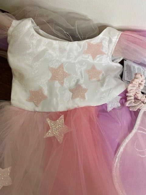 POTTERY BARN KIDS LIGHT UP UNICORN TUTU COSTUME  MULTI  3T NEW