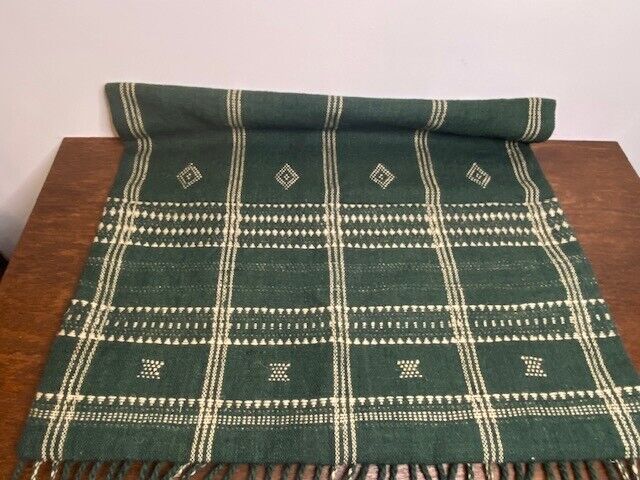 Pottery Barn 24 x 24 in Kellan Yarn Dyed Woven Pillow, Pine