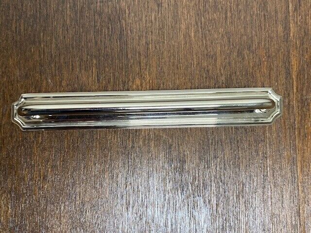 Rejuvenation 8" Grace Drawer Pull, Polished Nickle