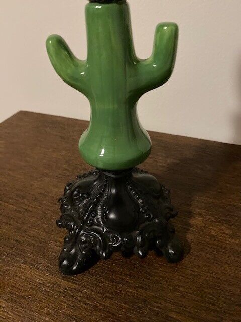 Vintage Salt and Pepper Shaker Cactus Theme  Candle Sticks