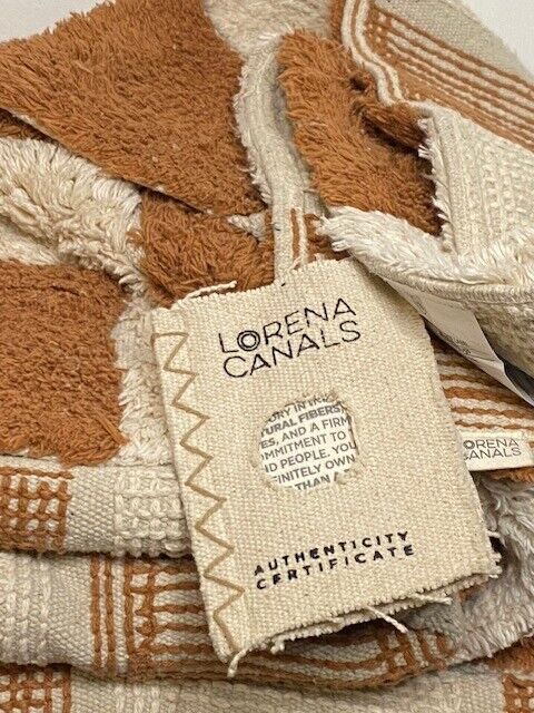 Pottery Barn Lorena Canals Washable Rug Kitchen Tiles, Natural & Toffee