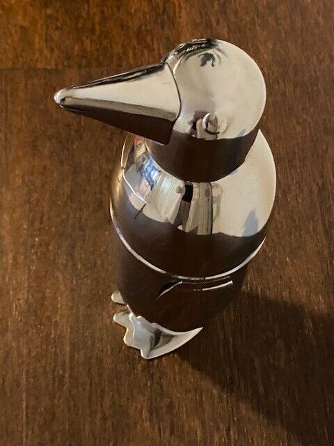 Mark & Graham Penguin Cocktail Shaker with Monogram,(CSJ)