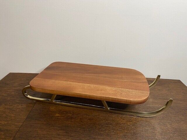 Mark & Graham WOOD SLEIGH CHEESE BOARD