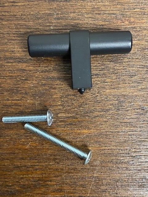 West Elm Modernist Hardware Knob 4 Available, Matte Black