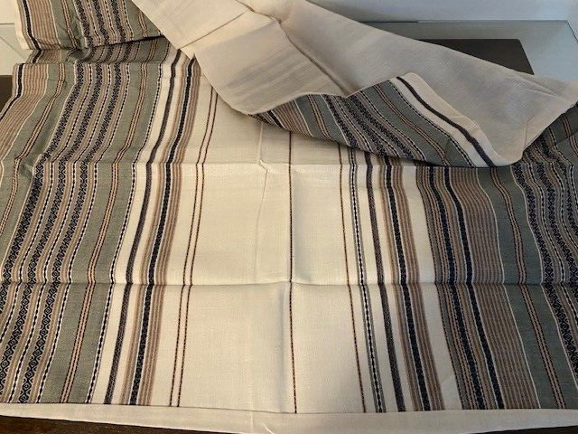 Pottery Barn 100% Organic Cotton Euro Sham 26 x 26, Multi Color Stripe