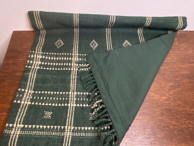 Pottery Barn 24 x 24 in Kellan Yarn Dyed Woven Pillow, Pine