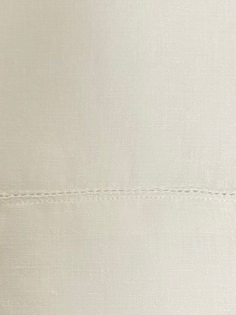 Pottery Barn 1 Belgian Flax Linen King Pillow case, White