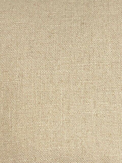 Pottery Barn 50 x 84 in Provence Linen Curtain, Cotton Lined-Flax