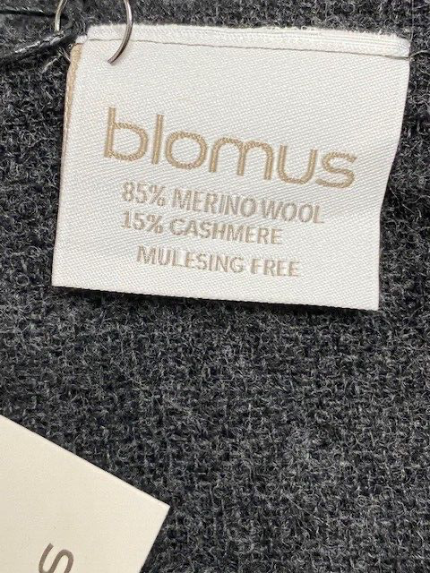 Pottery Barn Blomus Merino Wool Throw Blanket, Magnet