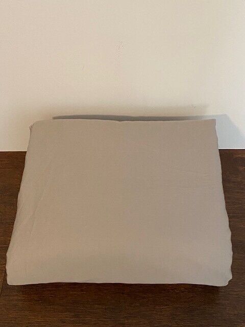 West Elm King 400-Thread-Count Organic Sateen Sheets-No Pillow cases, Pearl Gray