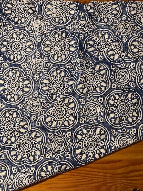 Rejuvenation Geo Block Print Pillow Covers, 24 x 24 in, Blue