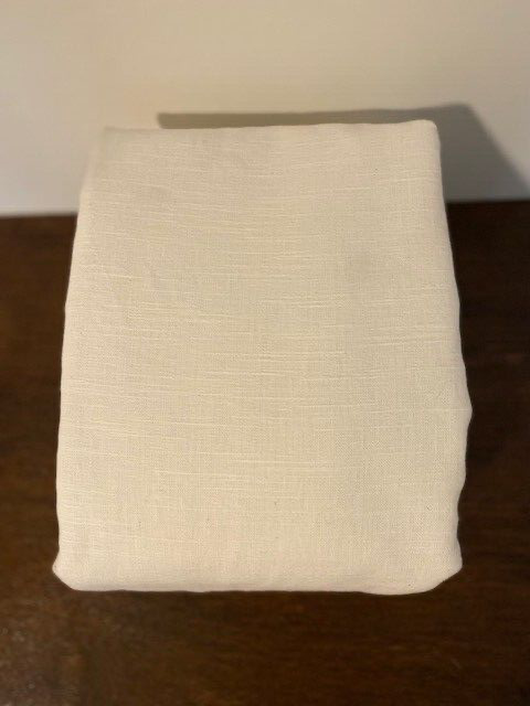 Pottery Barn Emery Linen Blackout Curtain, 50 x 108 Ivory