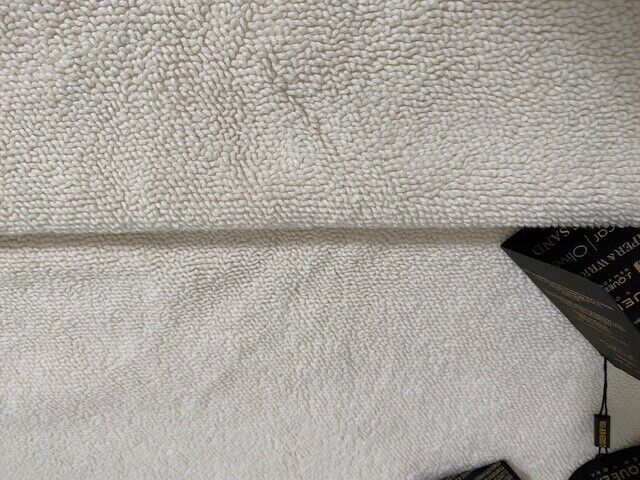 J.Queen 100% Cotton Bath Mat 32 x 20, Ivory