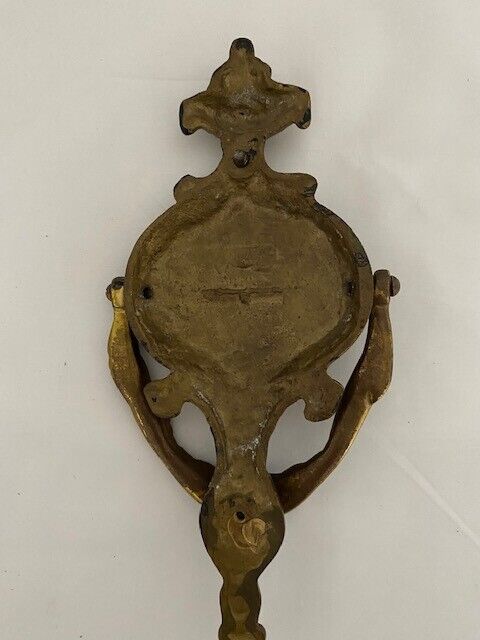 Vintage Brass Door Knocker 10'' x 5'' great condition