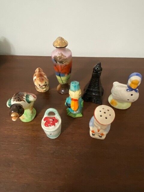 Salt and Pepper Shaker Assortment of 8