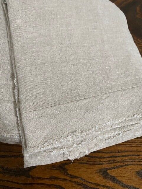 Pottery Barn, 100% Belgian Flax Linen Dbl Flange Euro Sham-Flax