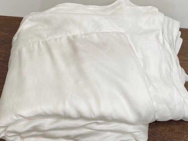 Pottery Barn Tencel Duvet Cover F/Queen & 1 Euro Sham