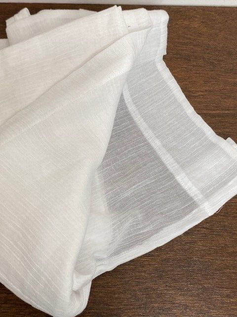 Pottery Barn Set of 2 Whisper Sheer Curtain, 50 x 96 in, White