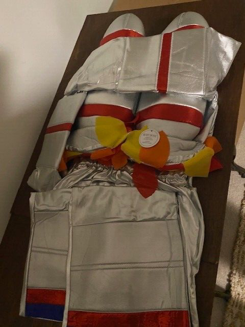 Pottery Barn Kids Light-Up Astronaut Halloween Costume, 7-8