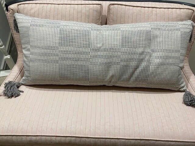 Villa 16 x 36 Tassled Lumbar Down Pillow