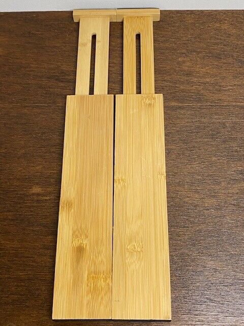 Williams Sonoma Adjustable Drawer Dividers, Set of 2