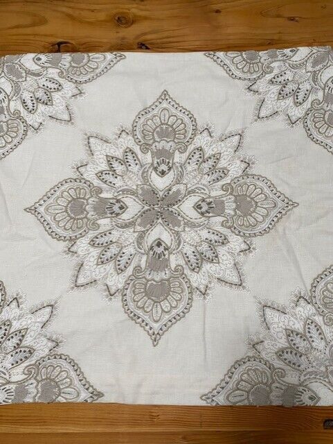 Pottery Barn Embroidered Pillow Cover 23 x 23