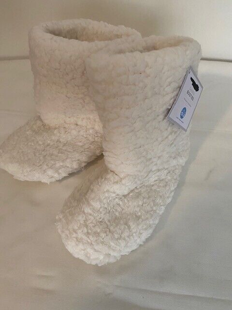 Pottery Barn Kids Sherpa Booties, Large