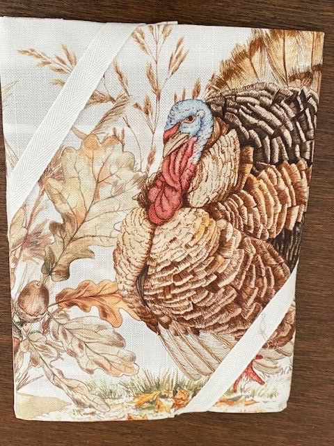 Williams Sonoma Plymouth Turkey Kitchen Towels, Set of 2