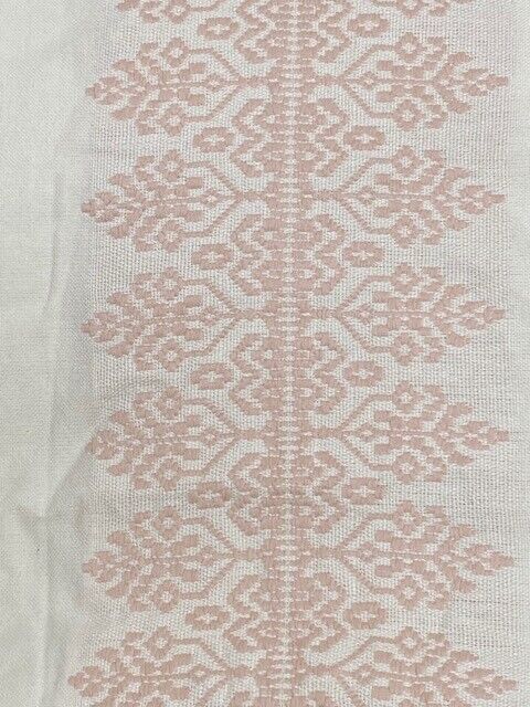 Pottery Barn Teen Q/F Indira Jacquard Duvet Cover, Vintage Rose