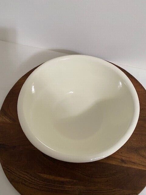 Pottery Barn Italian Ceramic Bowl 10'' Ivory 