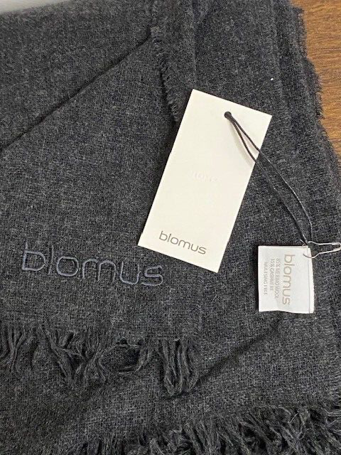 Pottery Barn Blomus Merino Wool Throw Blanket, Magnet