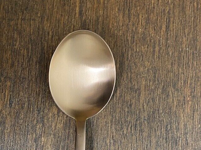 Williams Sonoma Mepra Ice Brown Serving Spoon-9 1/4 in