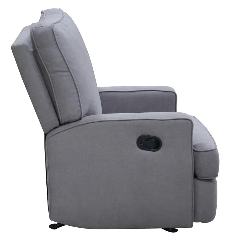 Emily Upholstered Reclining Rocking Chair