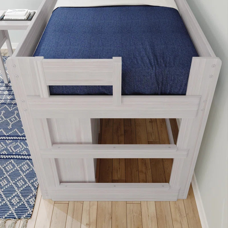 Bridgnorth Kids Twin Loft Bed with Drawers