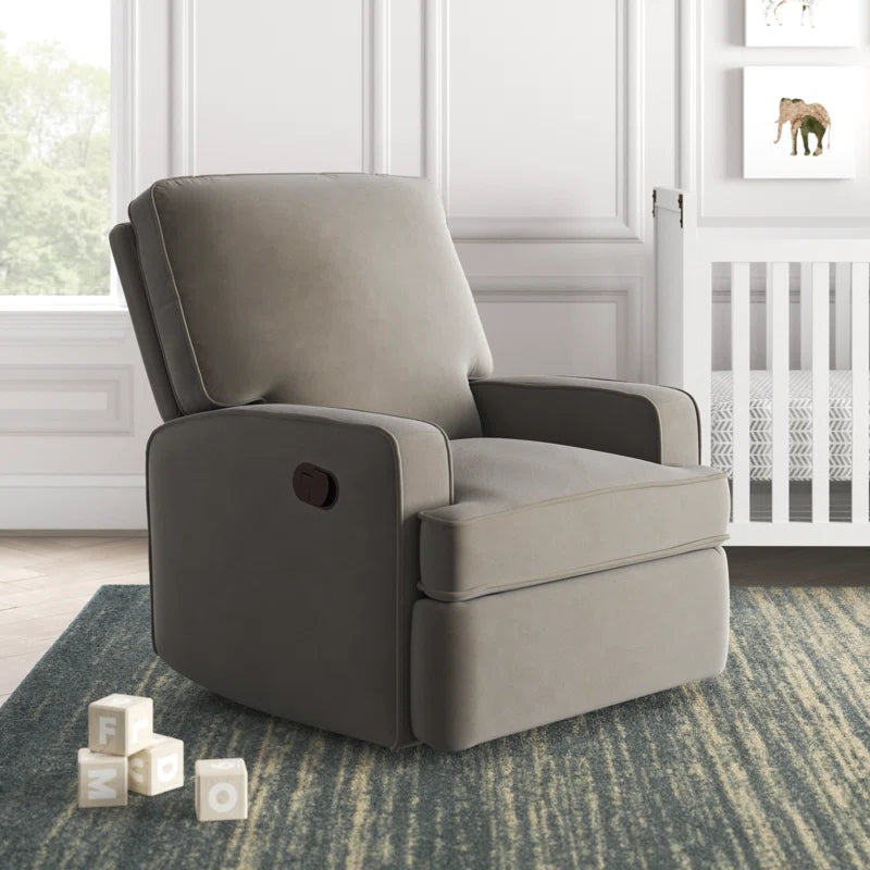 Emily Upholstered Reclining Rocking Chair