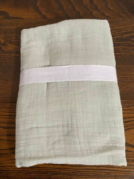 Pottery Barn Dorm 100% Organic Cotton Standard Sham-2 toned green