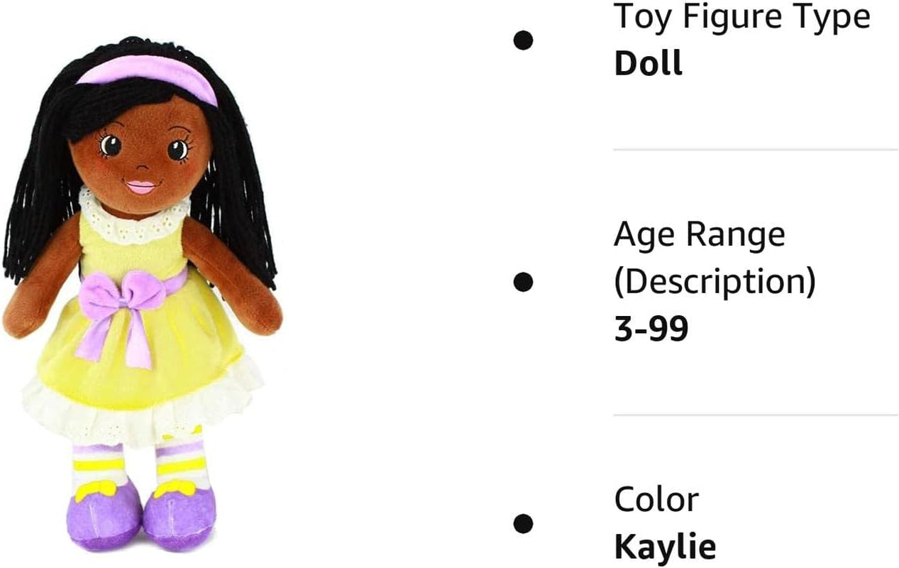 14" Soft Baby Doll - Plush Rag Dolls for 2 Year Old Girls & Boys, Toddler & Infants - Kaylie